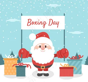 节礼日圣诞老人