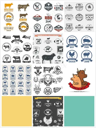 新鲜肉类标签