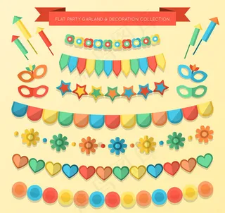 节日派对装饰物