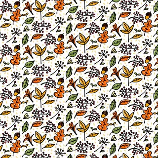 秋季元素无缝背景