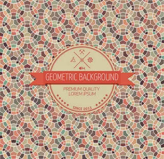 马赛克元素背景