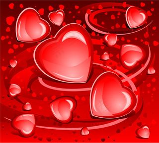 立体透亮的心形