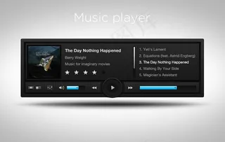 音乐播放器UI