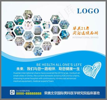 男科医院展板