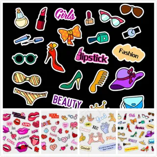 卡通标签贴纸,免抠元素