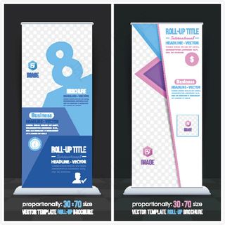 商务展架易拉宝