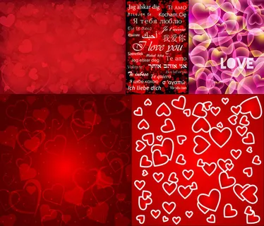 情人节爱心背景