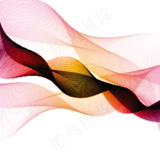 轻盈唯美抽象背景