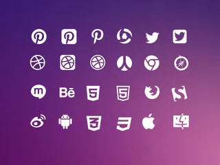 互联网logo图标,免抠元素