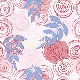 花卉元素底纹背景