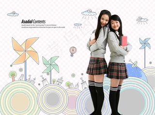 手抱书本的学生