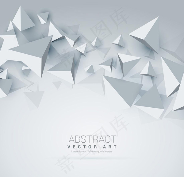 三角形底纹背景