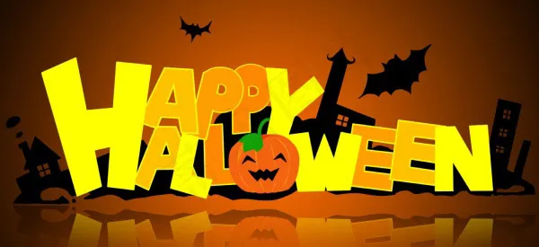 快乐万圣节海报psd模版下载