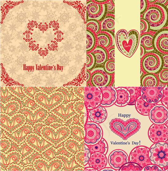 情人节爱心背景