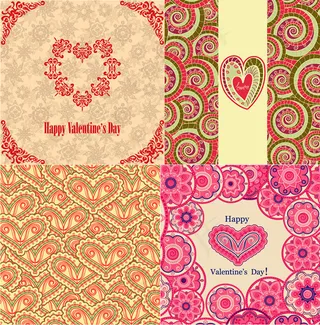 情人节爱心背景