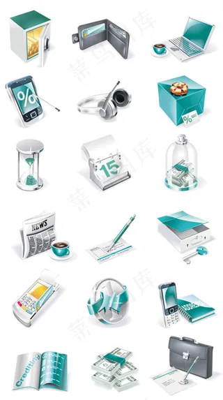 金融系图标,免抠元素