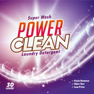 洗涤剂包装模板 洗涤剂包装模板