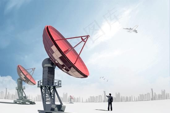 雷达科技PSD,背景元素