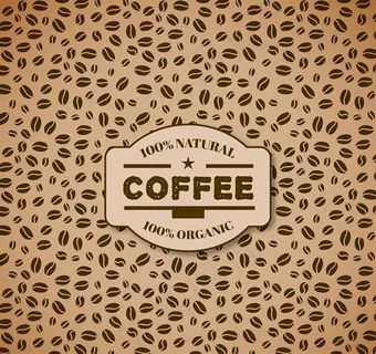 咖啡豆背景