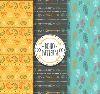 波西米亚元素背景