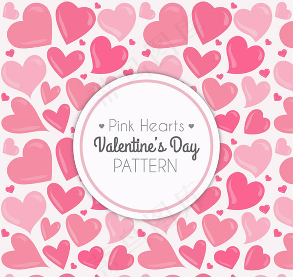 情人节爱心背景
