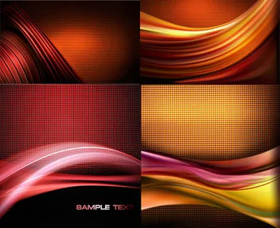 科技炫彩背景,背景元素