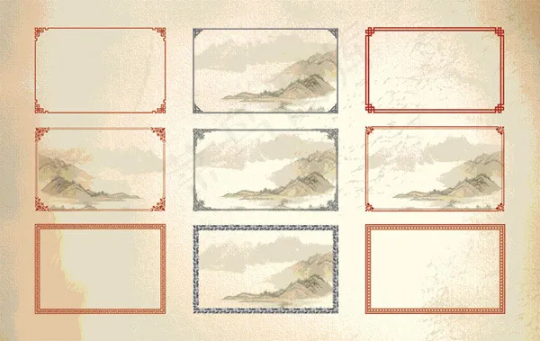 古典边框矢量cdr矢量模版下载