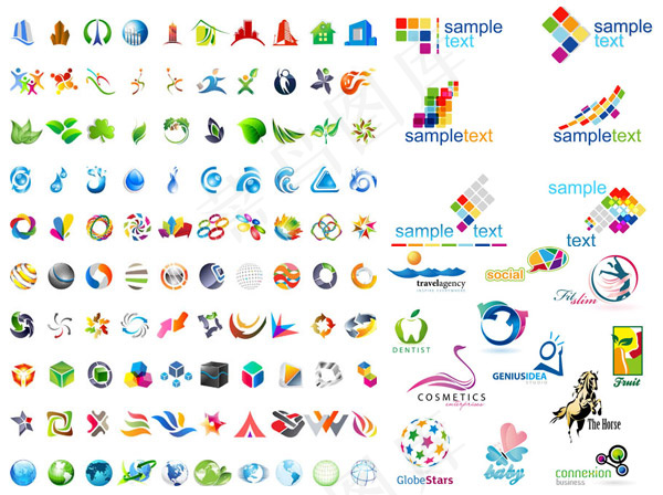 箭头立方体标志