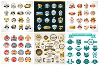 标签标贴矢量