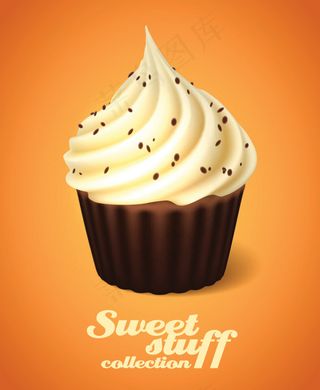 精美甜品矢量