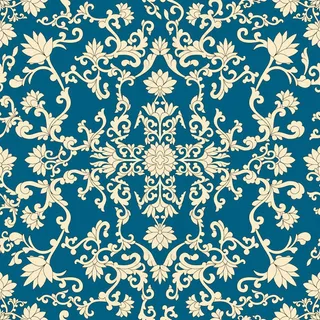 线描古典纹样背景