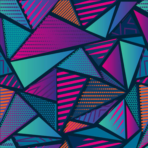 喷溅元素无缝背景