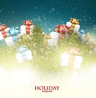 圣诞节背景设计