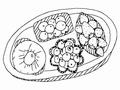 美食佳肴_772ai矢量模版下载