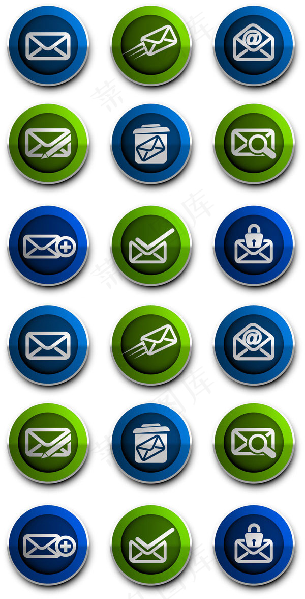 圆形信息图标,免抠元素