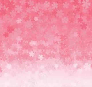 樱花花朵无缝背景