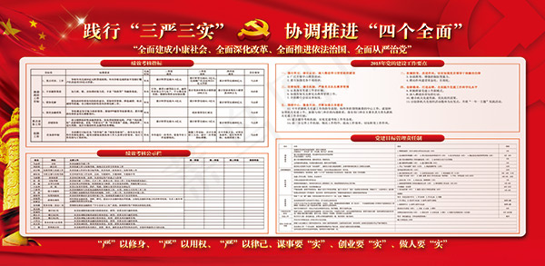 三严三实展板