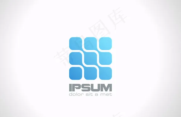 网络科技商标,背景元素