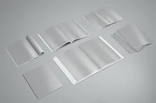 书籍折页样机