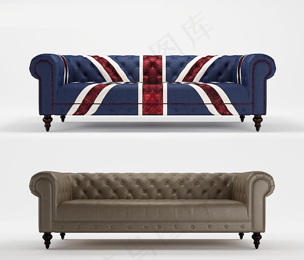 古典风格沙发模型
