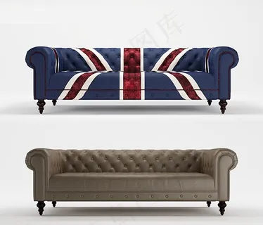 古典风格沙发模型