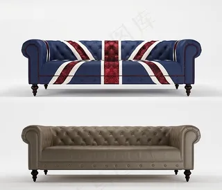 古典风格沙发模型