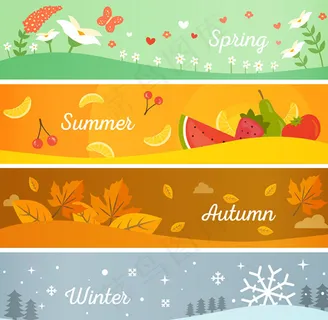 四季景色BANNERS