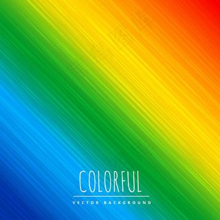 彩虹色斜纹背景