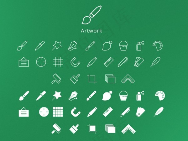 精简图标,免抠元素