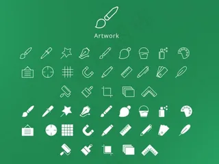 精简图标,免抠元素