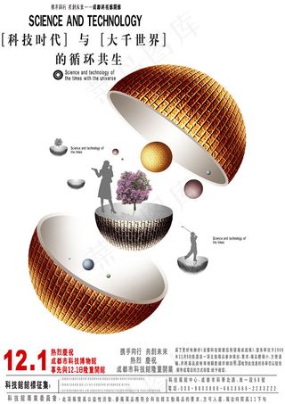 科技博物馆海报