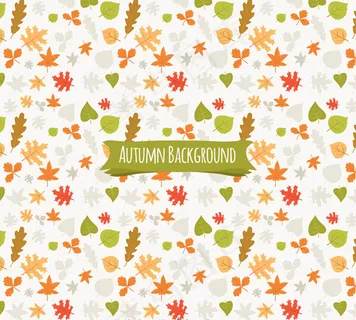 秋季树叶无缝背景