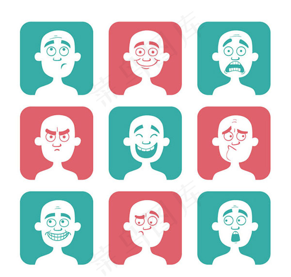 光头男子头像