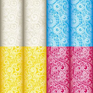 花纹彩色绸缎背景,背景元素